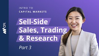 Intro to Capital Markets | Part 3 | Sell-Side Sales, Trading & Research