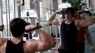 Brandon Routh Workout 'Superman Returns' Behind The Scenes