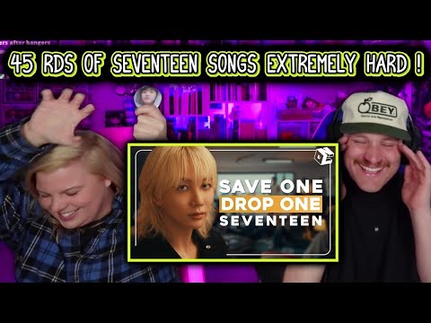 FIRST TIME REACTING TO SEVENTEEN The Hardest Save One Drop One Challenge!
