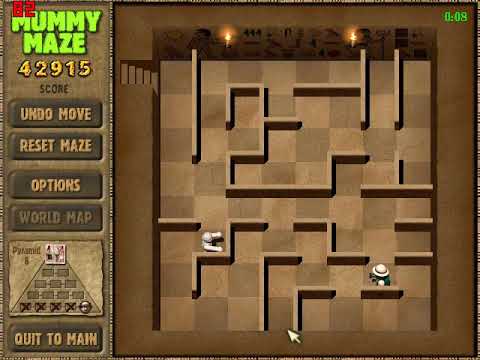 Mummy Maze Deluxe: Classic Mode (Full Walkthrough) 3