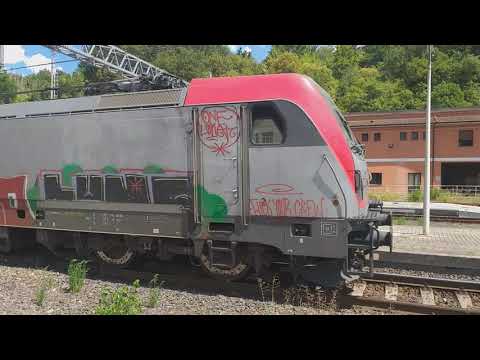 Treno merci e494 013 mir container sgns,trains hunter,trainspotting,Pontremoli,pontremolese,railways