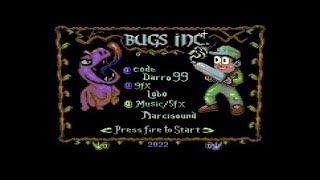 Commodore 64 =+ Bugs Inc. += New game 2022
