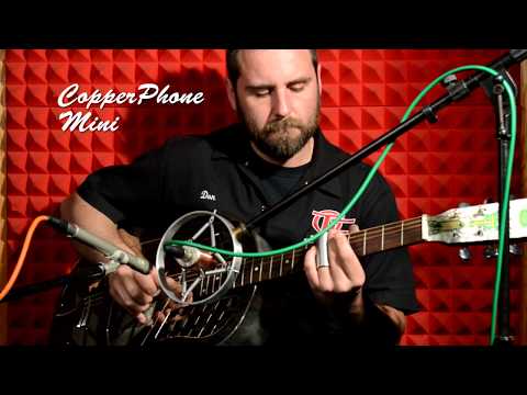 Placid Audio Mic Demos at On The Fringe Studios - Copperphone, Copperphone Mini, Resonator B