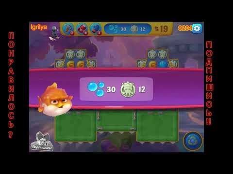 Fishdom level 9201, 9202, 9203, 9204, 9205 / Фишдом уровень 9201, 9202, 9203, 9204, 9205