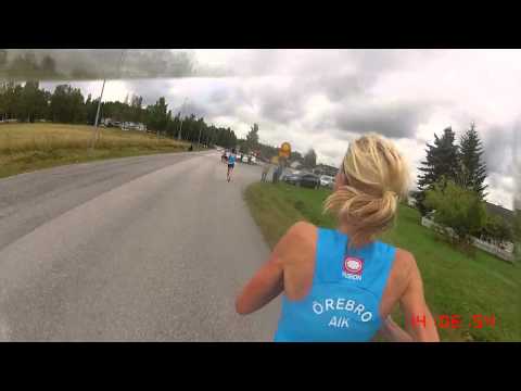 Norasjön Runt 2015 - 21,1 km (Löparperspektiv, lång)