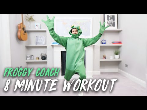 FROGGY COACH Active 8 Minute Kids Workout | The Body Coach TV