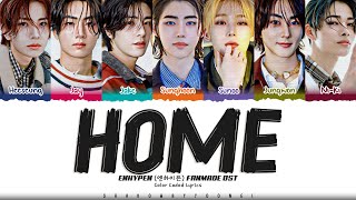 Download lagu ENHYPEN 'HOME' Lyrics (Galaxy [Fanmade] OST) (엔하이픈 HOME 가사) [Color Coded_Eng] | ShadowByYoongi mp3
