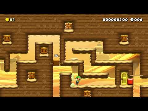 Desert of Doom [10s TA] by me | Super Mario Maker 2