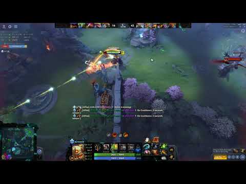 w33 Batrider got bonus kill while fountain diving KEKW