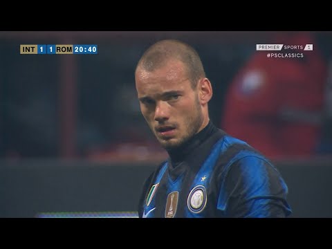 Wesley Sneijder vs Roma 06 02 2011 HD