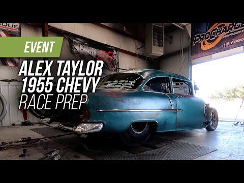 Alex Taylor Dyno-Tunes Her 1955 Chevy With Help from Holley EFI in Preparation for Sick Week 2022