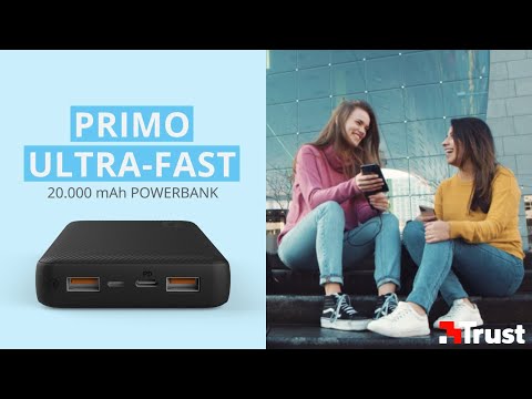 Trust Primo Ultra-Fast 20000mAh Black