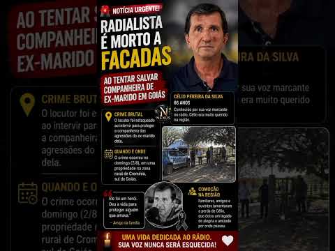 Radialista Morre Ao Defender Companheira