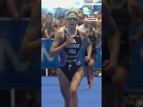 🤯 Cassandre Beaugrand est INARRÊTABLE ! 3 courses, 3 victoires pour la Française #shorts #sports
