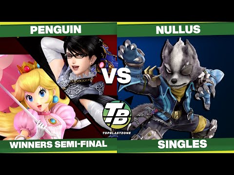 Top Blastzone 22 Winners Semis - Penguin (Bayonetta, Peach) Vs. nullus (Wolf)