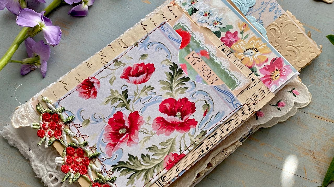 Make A Handmade Junk Journal Cover With Materials You Already Have
