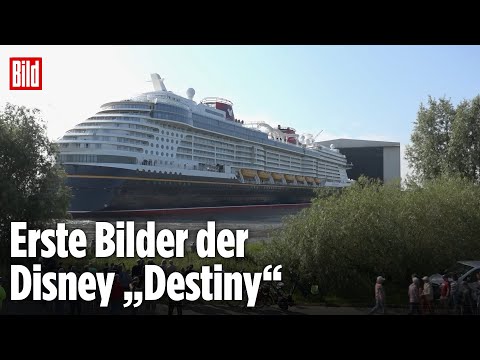 Papenburg, Niedersachsen: Neuer Meeres-Gigant verlässt Meyer-Werft