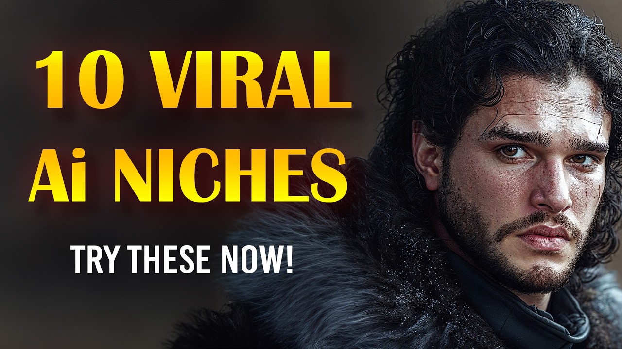 10 Super TRENDY Ai niches for TikTok Creator Rewards, YouTube Automation, & Instagram theme pages