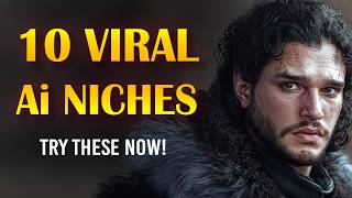 10 Super TRENDY Ai niches for TikTok Creator Rewards, YouTube Automation, & Instagram theme pages