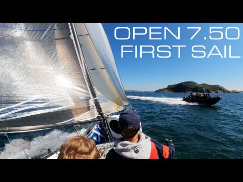 Första seglingen med Open 7.50