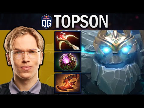 OG.TOPSON TINY WITH OVERWHELMING BLINK - ECHO SABRE - DOTA 2 PRO GAMEPLAY
