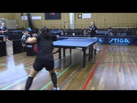 160402 TOP12, Alberte Holck Christensen - Valeria Petrova