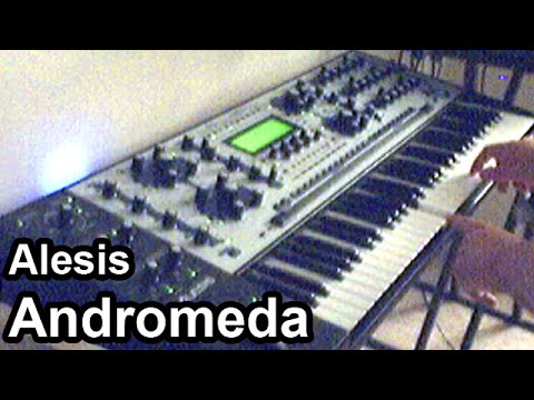 ALESIS ANDROMEDA A6 【SYNTH DEMO】 - Ambient sequencer / chillout drone music / soundscape