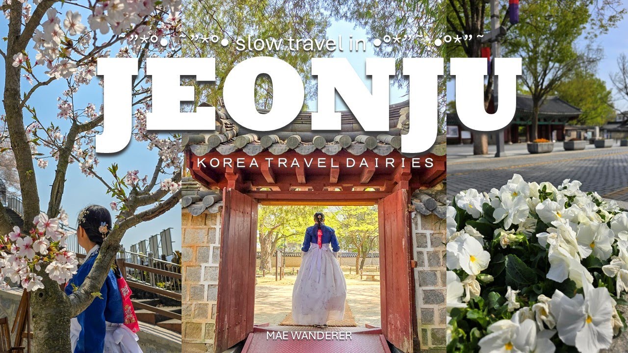 [Spring in Korea 2025] pt.6: 4D3N in Jeonju | A Slow Travel Journey Through History & Culture vlog