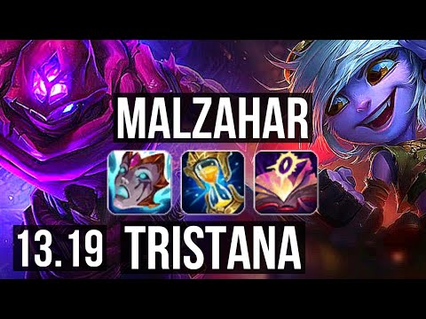 MALZAHAR vs TRISTANA (MID) | 5/0/12, 2.4M mastery | NA Master | 13.19