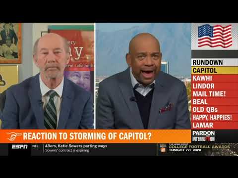 Pardon The Interruption   Michael Wilbon reacts to storming of capitol