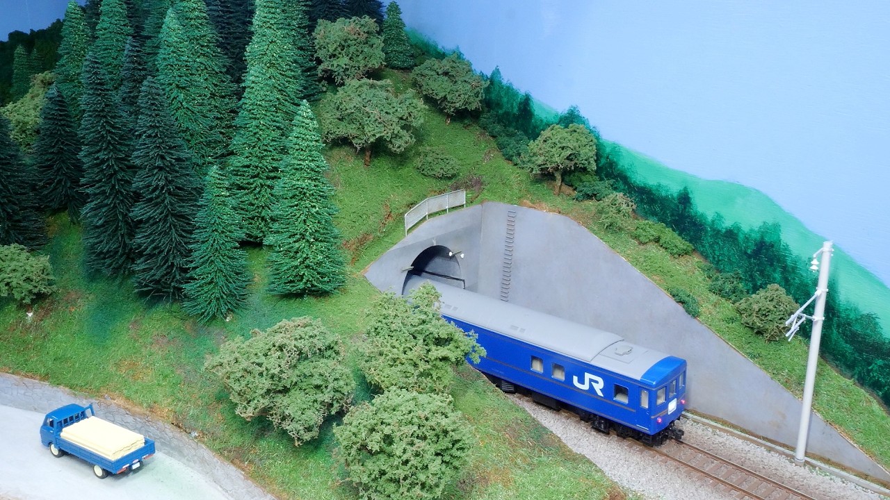 【HOレイアウト】山製作⑤ 樹木を植える / 鉄道模型 16番ゲージ