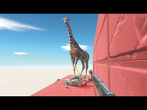 FPS DEATH RUN with ALL WEAPONS - ARBS - Animal Revolt Battle Simulator