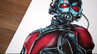 Ant-Man Speed Drawing