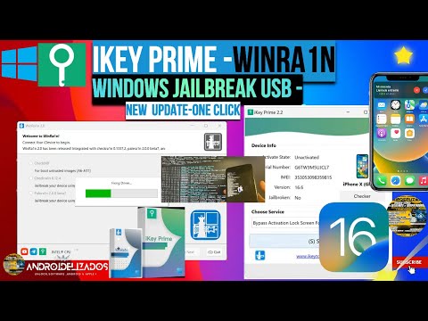 BYPASS HELLO iOS 16.7 & iOS 15.7.9 | iKey Prime & iRa1n PaleRa1n.ISO | USB| FULL SEÑAL SERVICES FIX