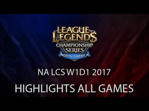 TSM vs C9, FOX vs P1   Highlights NA LCS Spring 2017 Week 1 Day 1 All Games