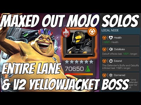 MOJO Runs Over VARIANT 2 - FULL LANE & Boss Solo!