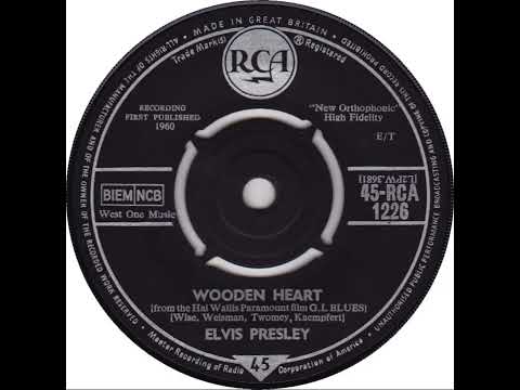 (29a) Elvis Presley - Wooden Heart