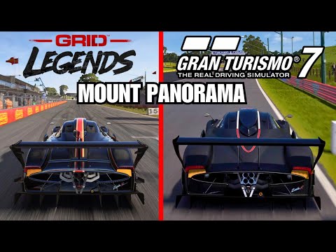 Gran Turismo 7 vs GRID Legends - Mount Panorama [4K 60FPS PS5 Gameplay]