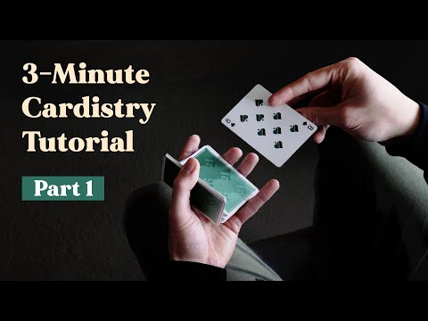 Beginner Cardistry / 3-Minute Tutorial - Part 1