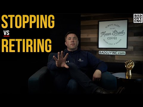 Stopping vs Retiring…