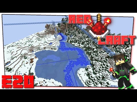 RedCraft Ep.20 - GIGA farm di GHIACCIO + Nuova SKIN