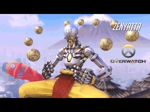 Overwatch Beta Abilities & Gameplay [Xbox One] Zenyatta