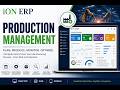 iON ERP Production Module | Plan, Produce & Track