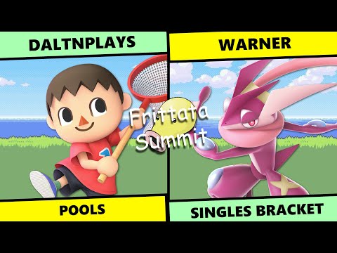 Frittata Summit: Pools - DaltnPlays (Min Min, Villager) Vs Warner (Greninja) SSBU Singles