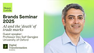 Brands Seminar 2025 - AI and the 'death' of trade marks