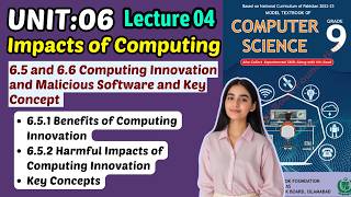 Computing Innovation & Malicious Software | Chapter 6 Impacts of Computing | Class 9 CS Federal 2026