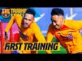? AUBAMEYANG SCORES IN TRAINING!