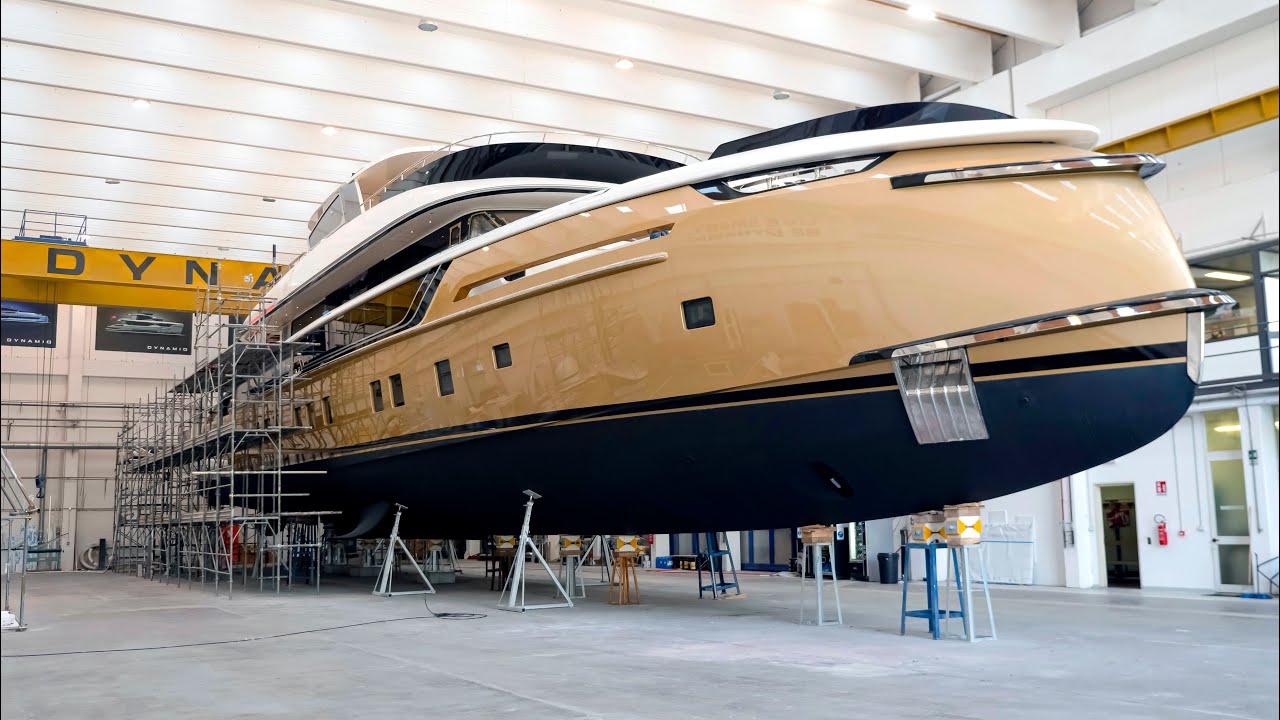Dynamiq's flagship STEFANIA ready to launch in Tuscany.
