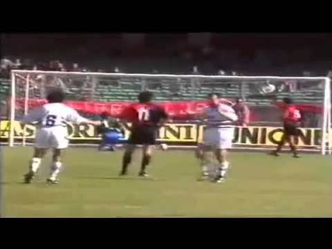 Serie A 1994-1995, day 31 Cagliari - Sampdoria 0-2 (2 R.Mancini)