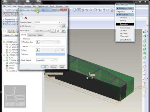 CNC programming using Pro/ENGINEER wildfire 4.0 - Compare to Creo 2.0